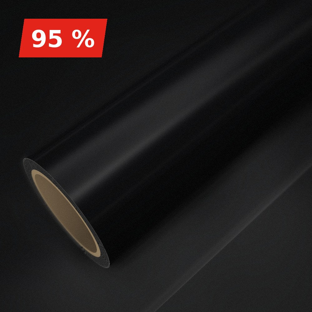 Kit di pellicole oscuranti omologate per vetri (auto e moto), oscuramento 95 %